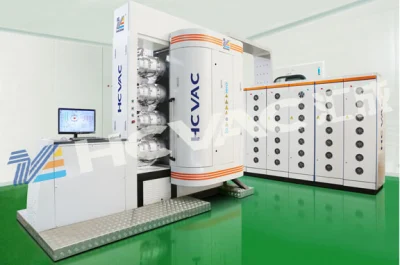 Hcvac PVD, Pecvd Coating System Machine with DC, Mf, RF Magnetron Sputtering System